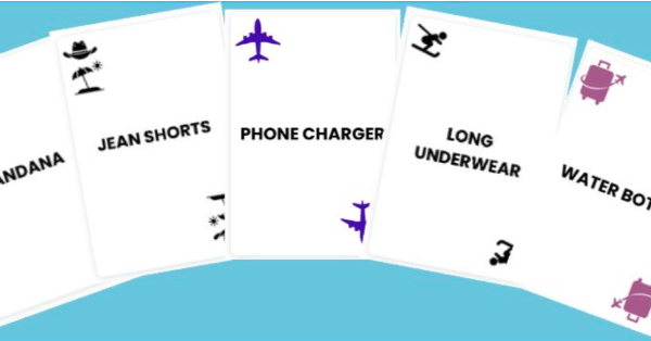 Suitcase card game